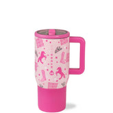 HydroJug Kids 20 oz bottle front view showing insulated body keeps drinks cold through school