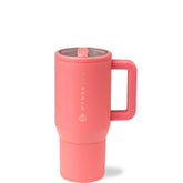 HydroJug Kids 20oz insulated bottle with flip straw keeps drinks cold for hours.