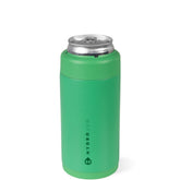 HydroJug Slim Can Cooler front view highlights insulated steel for cold, condensation-free hands