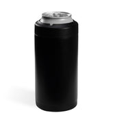 HydroJug Standard Can Cooler overview shows 16 oz insulated holder keeping drinks cold and hands dry