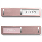 HYF DESIGN Christmas Dishwasher Magnet in rose gold for stylish kitchen organization.
