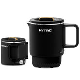 HYTRIC travel electric kettle in collapsible open state for quick packing