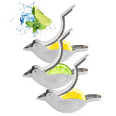 HyzaPhix bird-shaped lemon juicer close-up for fresh citrus juice