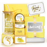 iAOVUEBY thank you glass, durable 16oz design for everyday use.