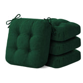 IASEAHK tufted green dining chair cushion adds lasting comfort during meals