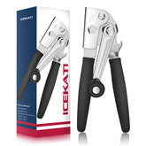 ICEKATI commercial heavy-duty can opener showing robust build for large cans.