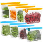 IDEATECH gallon bag with leakproof zipper for secure liquid storage.