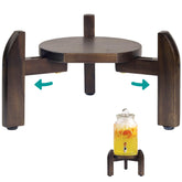 betseo drink dispenser stand base view shows sturdy support for jars
