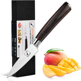 imarku paring knife 3-5 inch blade for precise peeling and slicing.