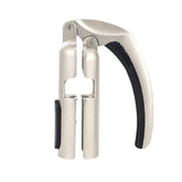 Imbibe & Indulge champagne opener twist mechanism reduces wrist strain.