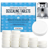 IMPRESA descaling tablets close-up for espresso machines ensuring smoother maintenance