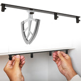 IMPRESA Utensil Holder Under Cabinet keeps KitchenAid attachments organized and within reach.