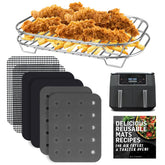 INFRAOVENS ninja-dz-racks: stainless steel racks for dual-zone air fryers that resist rust