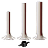 InnoMoon three stainless steel sausage stuffer tubes for durable stuffing