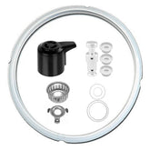Instant Pot Duo replacement sealing ring provides a tight seal for consistent pressure cooking.