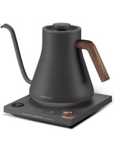 INTASTING electric kettle with gooseneck spout for precise pour-over control.