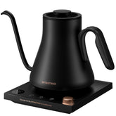INTASTING electric kettle with gooseneck spout for precise pour-over control.