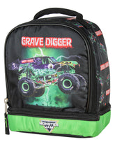 INTIMO Monster Jam Grave Digger lunch bag main compartment keeps meals organized for school or work