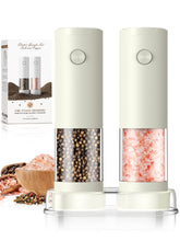 ioion electric salt and pepper grinder with adjustable levels for precise seasoning