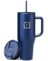 IRON °FLASK Co-Pilot mug with straw lid, ideal for on-the-go hydration