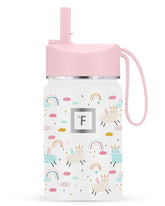 IRON °FLASK Kids Water Bottle with straw lid for spill-free hydration on the go.