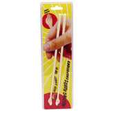 Island Dogs Helping Hands Chopsticks closeup highlight tiny hands at the ends for playful dining.