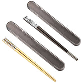 ITXIYC chopsticks with gold dragon case, elegant and travel-ready