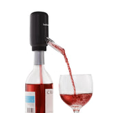 Ivation wine aerator dispenser with battery-powered bottle spout for easy aeration.