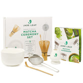 Jade Leaf Matcha bamboo whisk for authentic ceremonial preparation and silky, evenly whisked tea