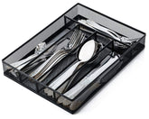 Jane Eyre Utensil Drawer Organizer with five compartments for neatly separated silverware
