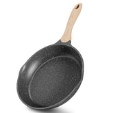 JEETEE 10-inch grey nonstick pan ready for easy omelettes and fast cooking
