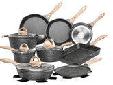 JEETEE pots and pans set full view for healthier meals and complete nonstick collection