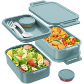Jelife Bento Box 72oz stackable main container for versatile meal prep