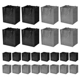 JERIA 24-pack reusable grocery bags showing large capacity for groceries