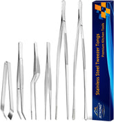 JETKONG 12inch cooking tweezers for precise plating and safe handling