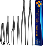 JetKong long-reach 12-inch tweezers for safe cooking and precise plating.