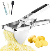 JETONN heavy-duty potato ricer with 22oz capacity speeds up batch prep.