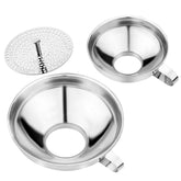 JETONN large wide-mouth funnel for easy jar filling with minimal spills.