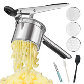 JETONN potato ricer with a long leverage handle for effortless, smooth mash