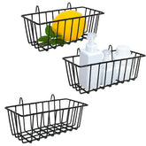 Jnnzzggu 3 pack wire baskets for versatile storage in any room