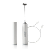 Joey Electric Milk Frother dual speed creates velvety foam for lattes