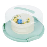 JOEY'Z extra large cake carrier with lid and handle keeps desserts secure during transport