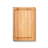 John Boos BBQ Series cutting board with juice groove, ideal for catching juices during prep.