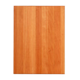 John Boos R-Board rectangle cutting board in cherry for precise slicing.