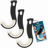 Jokari ultimate easy-open ring pull can opener 3-pack eases can access for any hand.