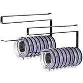 Jolensoy two-pack tumbler lid organizer under cabinet keeps lids neatly organized and accessible