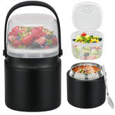 JOOPETALK 14oz soup thermos with wide mouth keeps hot meals warm on the go.