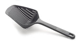 Joseph Joseph Scoop Plus Colander pour from hot pan to plate for quick serving.