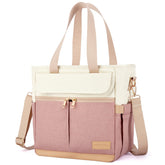 JOYHILL pink lunch bag front view for daily meal transport