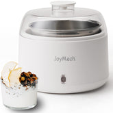 JoyMech Yogurt Maker front view, compact home appliance for quick, fresh yogurt.